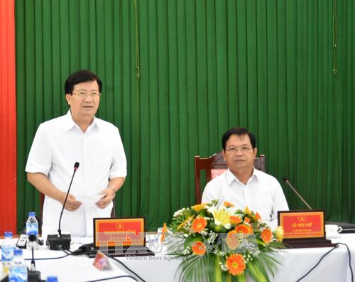 Phó Thủ tướng Trịnh Đình Dũng: Quảng Ngãi cần cập nhật lại chiến lược phát triển kinh tế ảnh 1